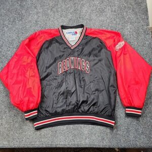 Vintage Detroit Red Wings‎ Jacket Mens XL NHL Hockey Pullover V Neck 90s